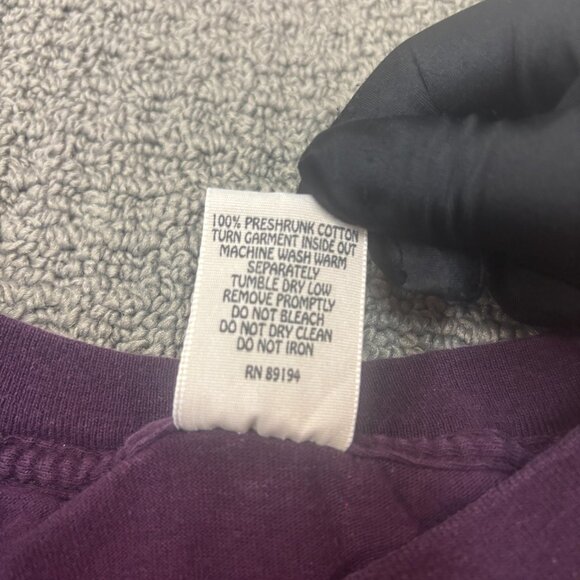 Vintage Eagle North Carolina Shirt 2XL Cotton Crewneck Graphic 90s Indigenous - Picture 4 of 13